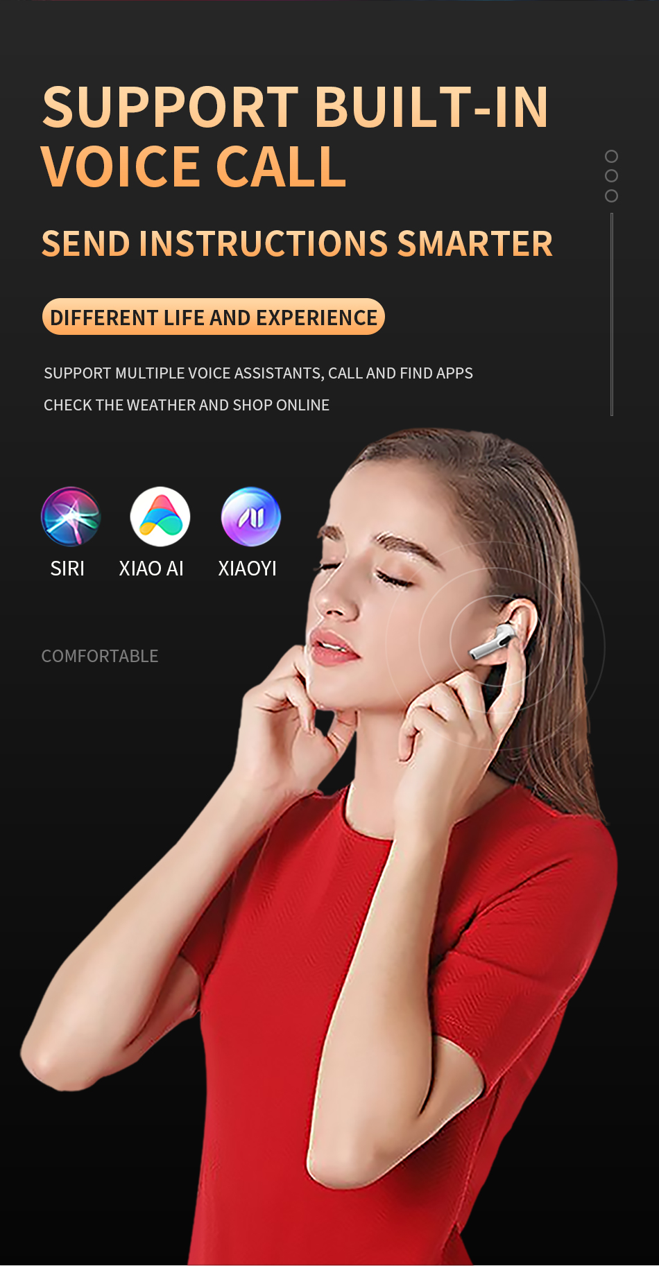 Air Pro 6-auriculares TWS inalámbricos por Bluetooth, miniauriculares originales para Xiaomi, Android, Apple y iPhone Air Pro 6-auriculares TWS inalámbricos por Bluetooth, miniauriculares originales para Xiaomi, Android, Apple y iPhone